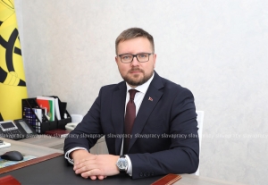 Поздравление председателя Копыльского райисполкома Ивана Домашевича с Днем учителя