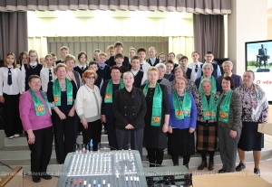 Память сквозь слезы: в Копыле прошел трогательный урок, посвященный Хатынской трагедии