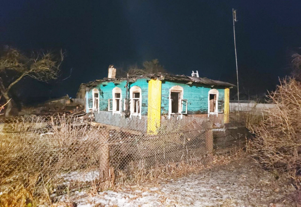 27 ноября случился пожар в частном доме в д. Рымаши Бобовнянского с/с