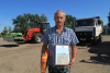 Иван Голубович - первый в районе, кто достиг на жатве двухтысячного результата