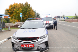 Проверили, уступают ли водители Копыльщины дорогу скорой