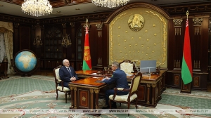 Таможня и бюджет: Александр Лукашенко принял с докладом главу ГТК Владимира Орловского