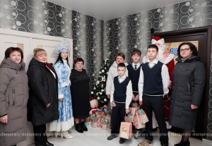 Копыльщина дарит чудеса: акция «Наши дети» заглянула к семье Максимчик