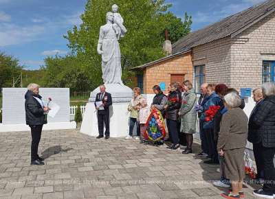 В Копыльском сельсовете отдали дань памяти тем, кто сражался с немецко-фашистскими захватчиками