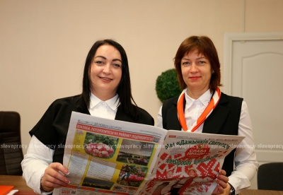 Коллектив ЦБУ № 528 Белагропромбанка в Копыле массово поддержал подписную кампанию