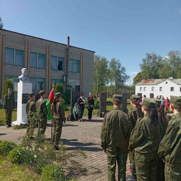 Торжественный митинг прошел в аг. Лесное