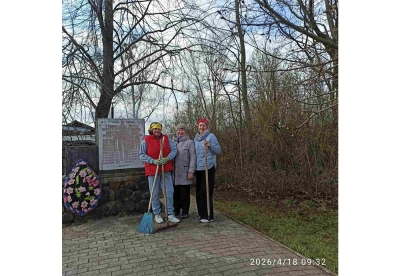 Память в каждом сердце: Слобода-Кучинский сельисполком благоустроил мемориал в деревне Роспы
