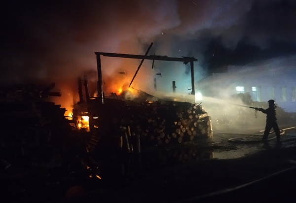 Пожар на гособъекте