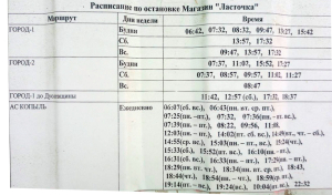 Есть ли ошибки в расписании движения автобусов по Копылю? Рассказываем