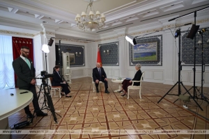 Президент дал интервью телеканалу "Аль-Арабия"