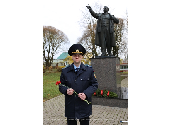 Прокурор Копыльского района Виталий Афанасенко – о Дне Октябрьской революции