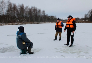 Опасная рыбалка – спасатели Копыльщины вышли в рейды на водоемы