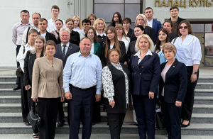 Делегация Копыльского района принимает участие в республиканской акции «Беларусь адзіная»