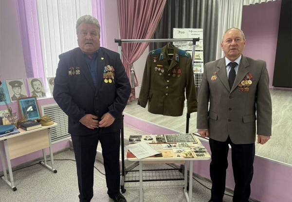 Эхо афганской войны: в гимназии №1 г. Копыля прошел пронзительный урок памяти