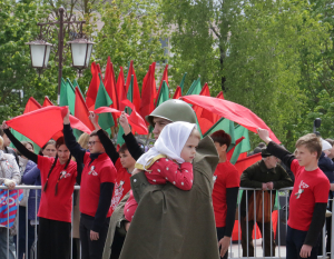 Копылянам и гостям города показали театрализованное представление &quot;Время мчится вперед!&quot;