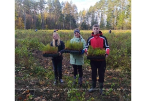 &quot;Дай лесу новае жыццё!&quot;: Песочанская школа присоединилась к республиканской акции