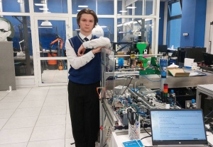 Учащийся СШ № 2 г. Копыля вошел в число финалистов республиканского конкурса научно-технических проектов «ПроТехно»