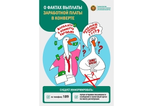 О фактах выплаты заработной платы в конвертах