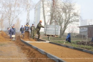 Видимый результат: в Копыльском районе продолжается активная работа по благоустройству территорий