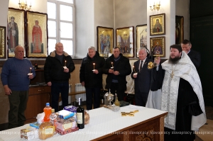 В Спасо-Вознесенском храме Копыля почтили воинов-интернационалистов