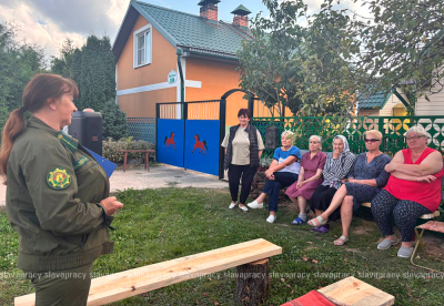 В деревне Страхини Копыльского района прошел сельский сход граждан