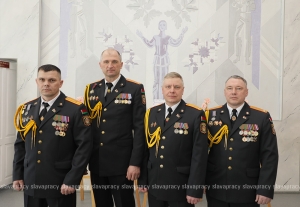 На страже порядка: в Копыле торжественно отметили День белорусской милиции