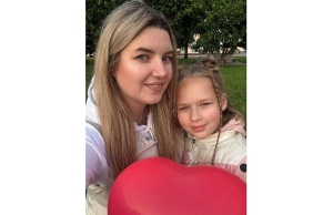 Пятиклассница из СШ № 3 г. Копыля Диана Хартанович - о своей маме
