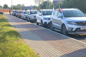 Автопробег, посвященный Дню народного единства, состоялся на Копыльщине