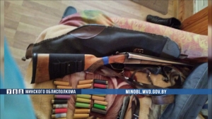 Обнаружили два незарегистрированных гладкоствольных ружья в Копыльском районе