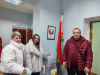 Сегодня досрочно пришла на Дзержинский участок для голосования № 12 семья Юруть