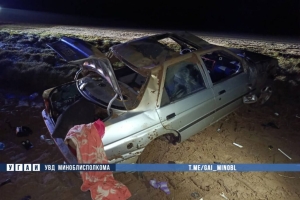 Под Клецком опрокинулся Volkswagen: водитель из Копыля в больнице